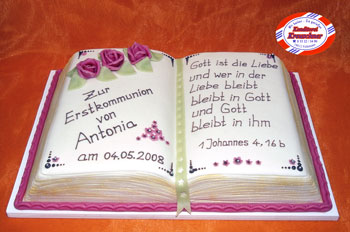 Torte zur Erstkommunion