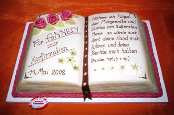 Torte zur Konfirmation