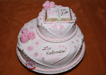 Torte zur Konfirmation